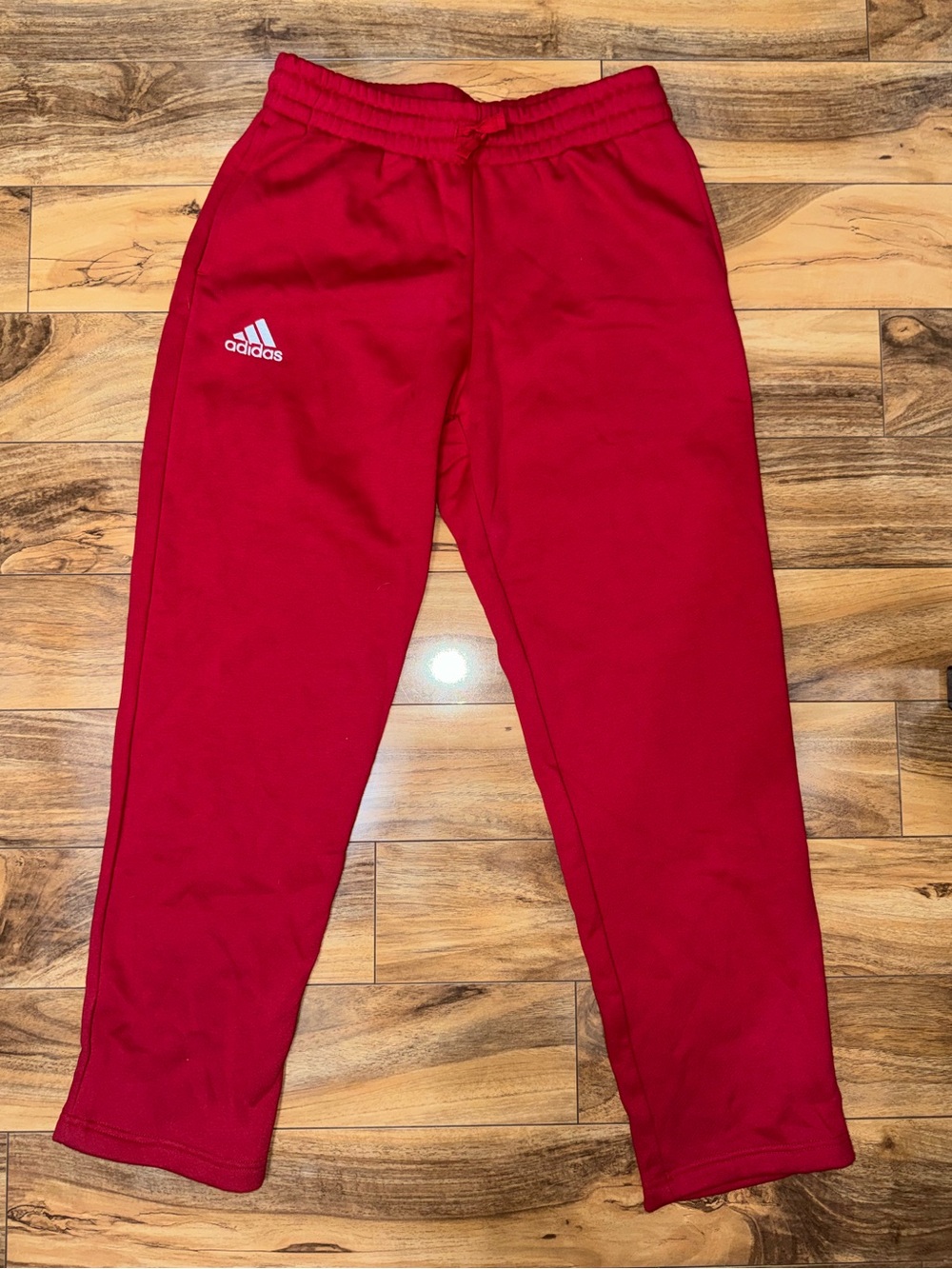 Adidas Red Athletic Sweatpants
